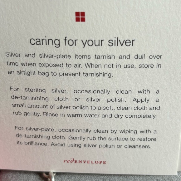 Red Envelope Blue Topaz 18’ toggle necklace. - Picture 9 of 10